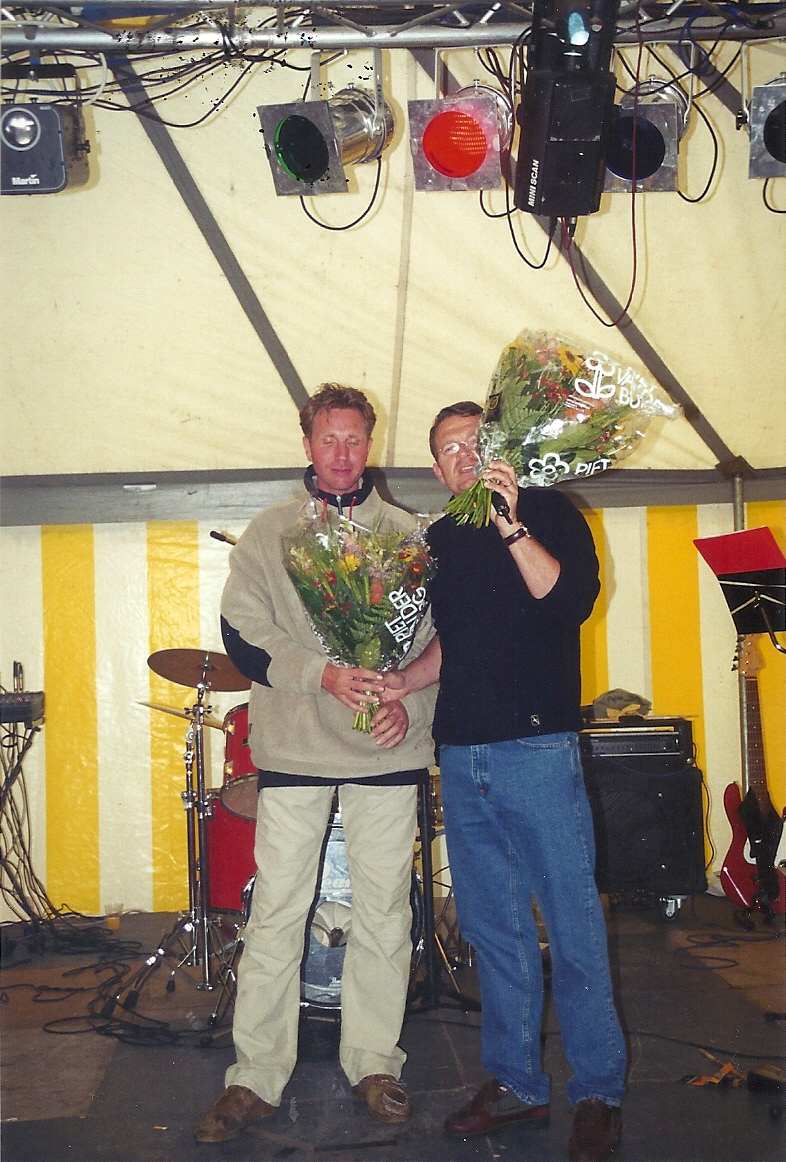 2000: bloemen voor Ben