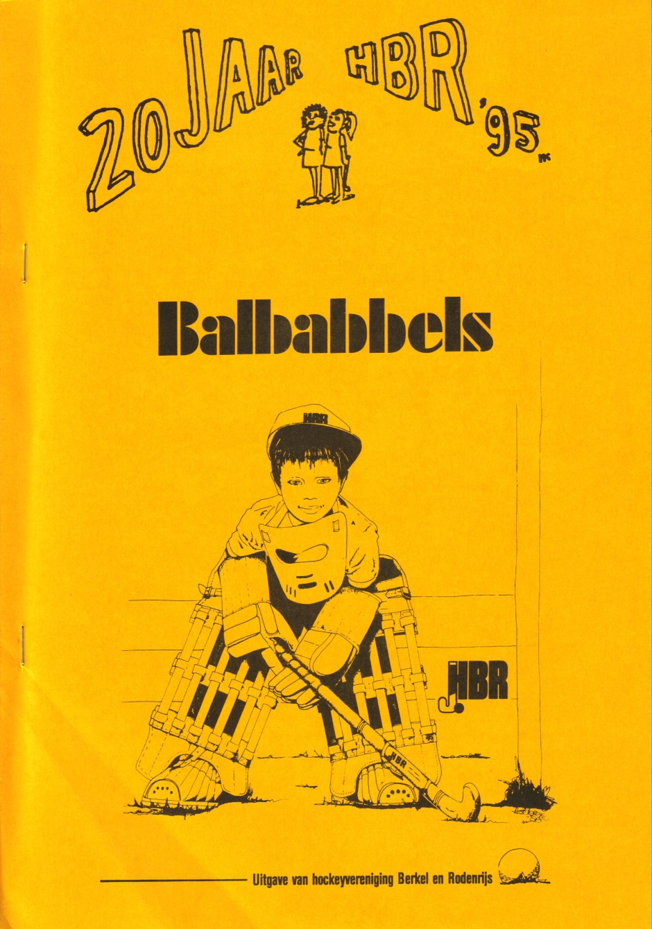 Speciale Lustrumuitgave van de Balbabbels tgv 4e lustrum in 1995
