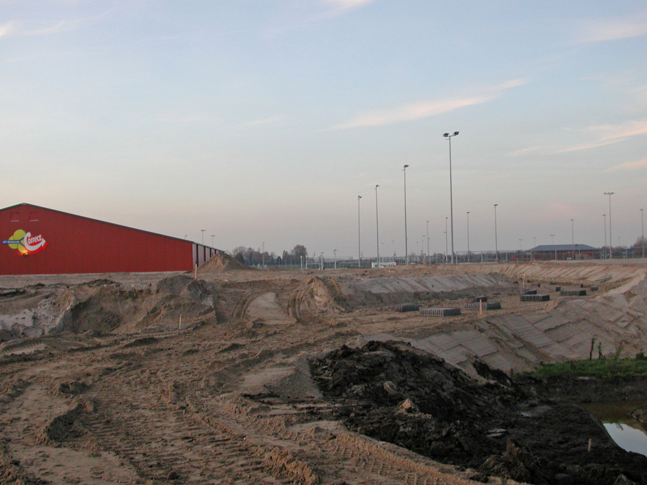 Panorama nieuwe velden (nov.2004)